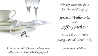 Save The Date Card