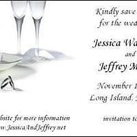 Save The Date Card